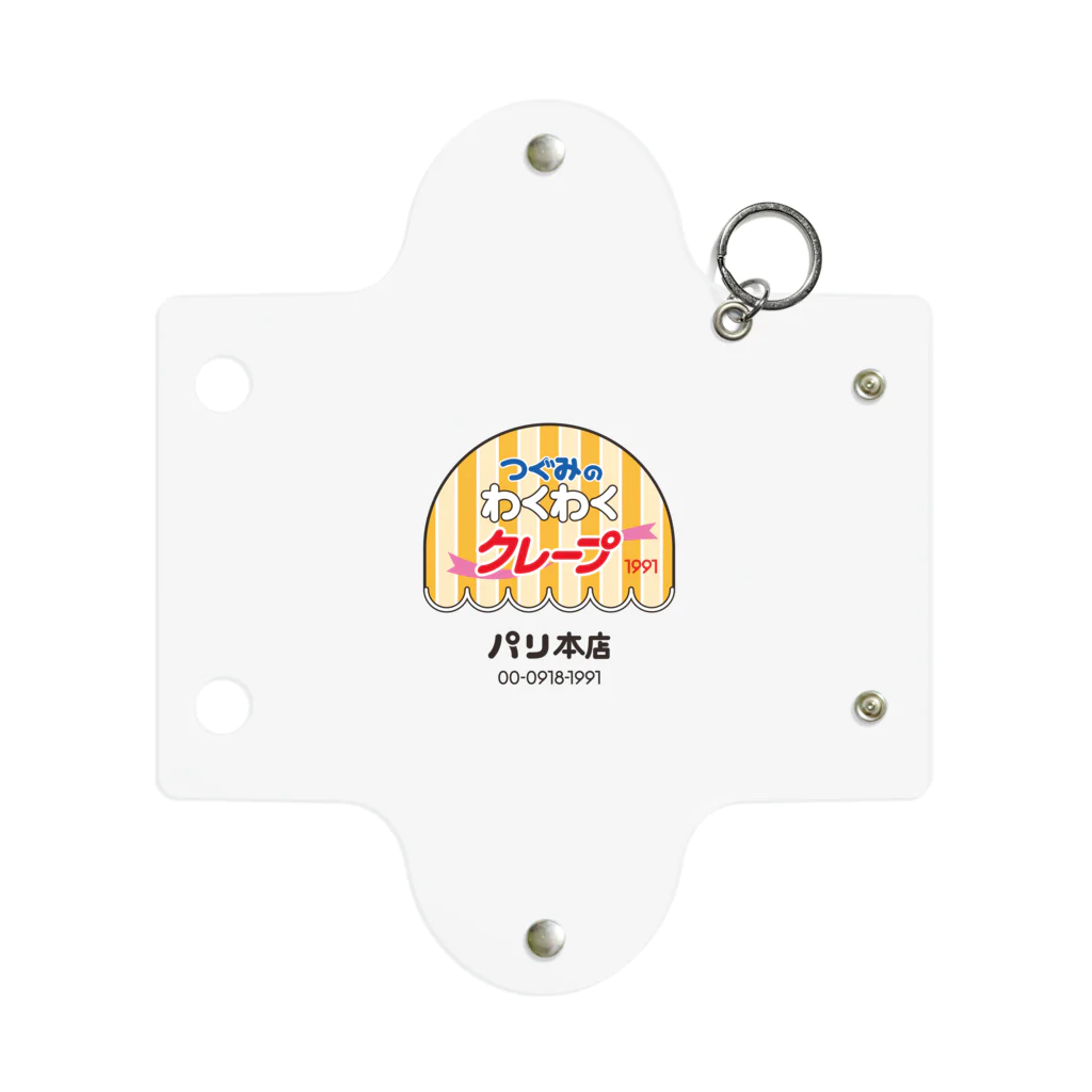 ヤンヤン商店のつぐみのわくわくクレープ　ベーシック2 Mini Clear Multipurpose Case