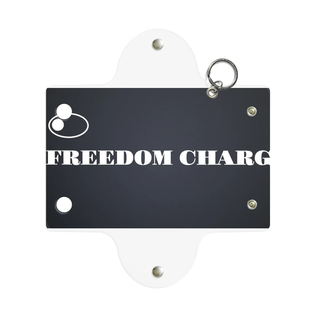 FREEDOM CHARGのCAMERA LOGO ミニクリアマルチケース