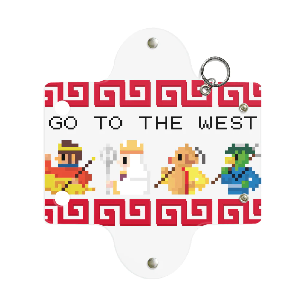 中華呪術堂（チャイナマジックホール）の【FC風】GO TO THE WEST【ドット絵 】  ミニクリアマルチケース