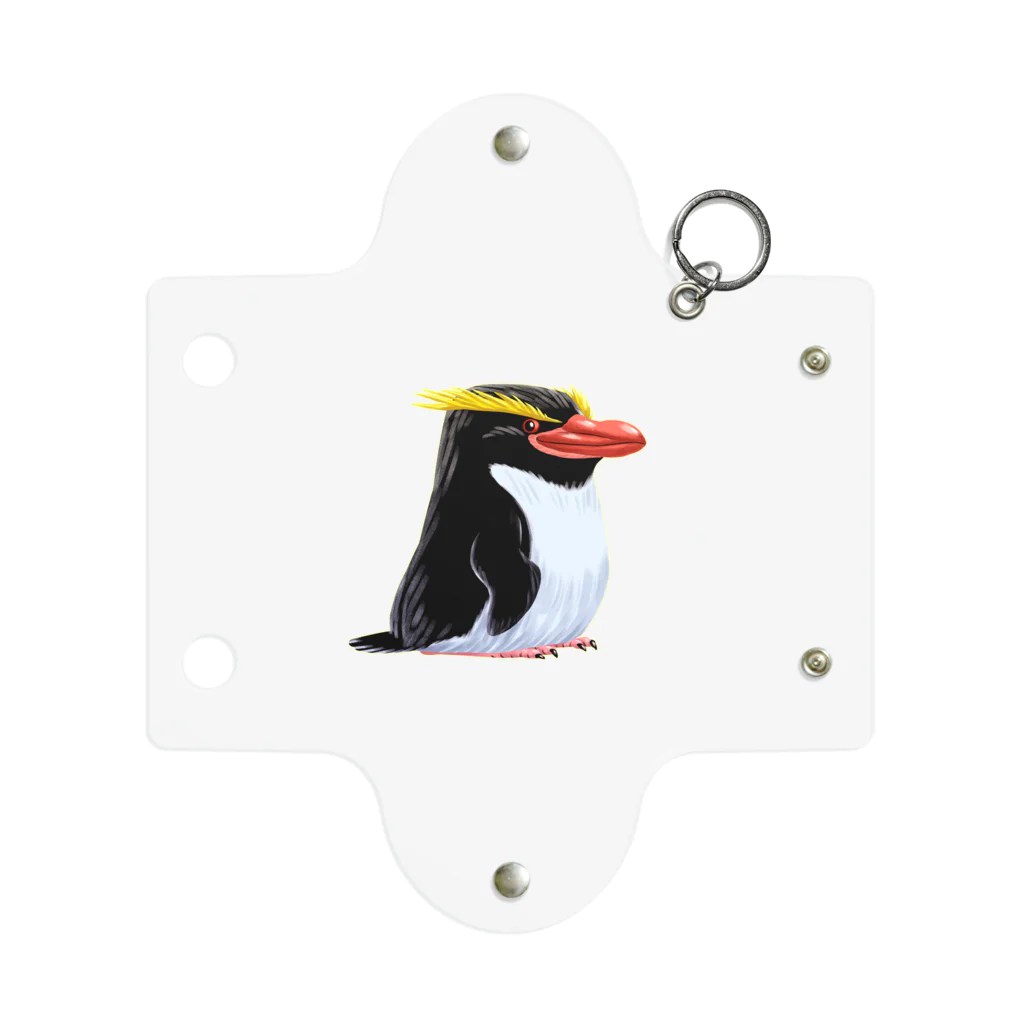 堀越ヨッシーのお店（SUZURI支店）のスネアーズペンギン Mini Clear Multipurpose Case