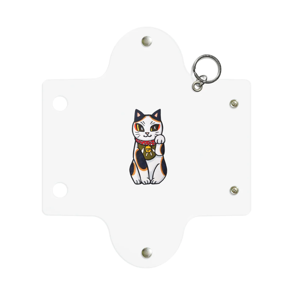 幸世商店の招く猫ミニクリアケース Mini Clear Multipurpose Case