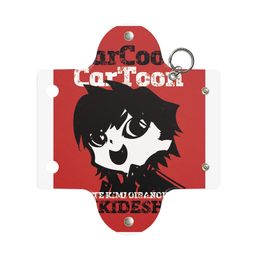 TarCoon☆GooDs - たぁくーんグッズのTarCoon☆CarToon is watching you Mini Clear Multipurpose Case