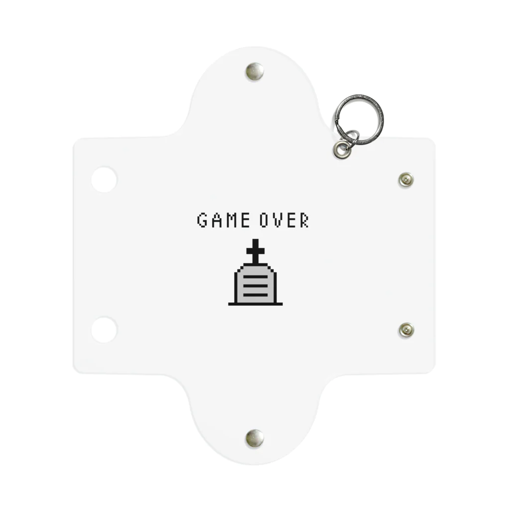 .lab ［ドットラボ ］の［ドット絵］GAME OVER Mini Clear Multipurpose Case