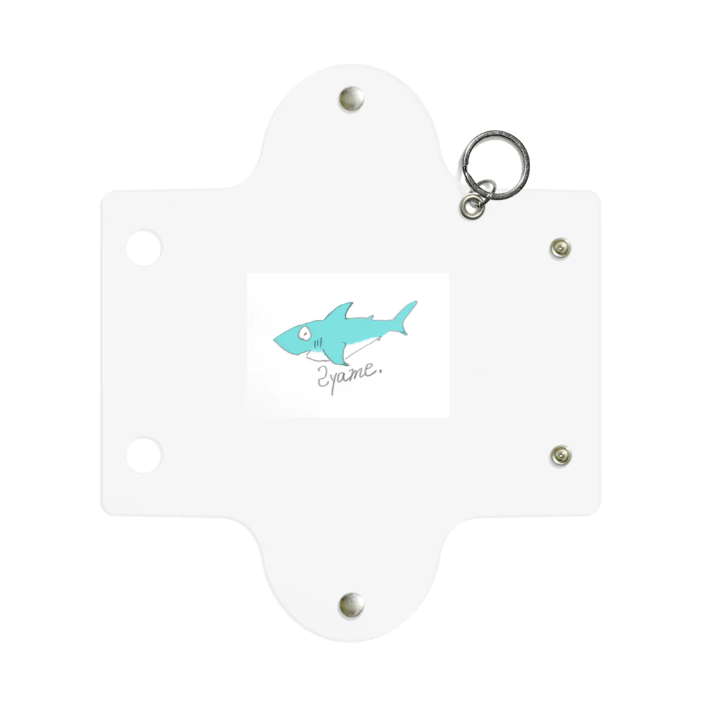海水のサメ鮫 Mini Clear Multipurpose Case