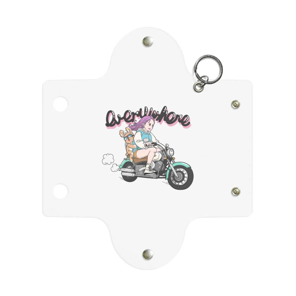 RIKAの【girl】biker2 Mini Clear Multipurpose Case