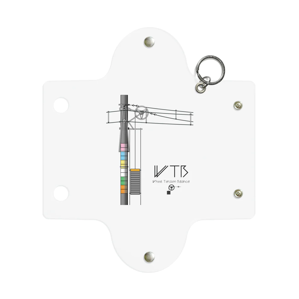 新商品PTオリジナルショップのWTBと電柱（高崎エリア） ミニクリアマルチケース