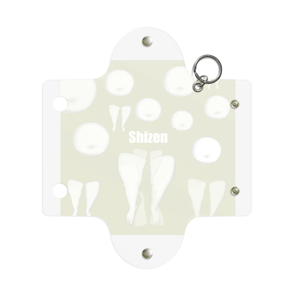 n[×]shizenのsimple n[×]shizen Mini Clear Multipurpose Case