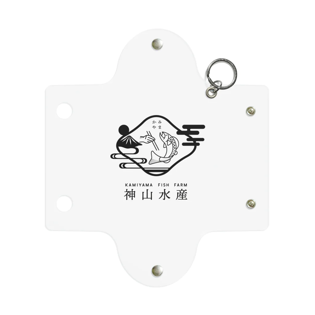 神山水産の神山水産 - black - Mini Clear Multipurpose Case