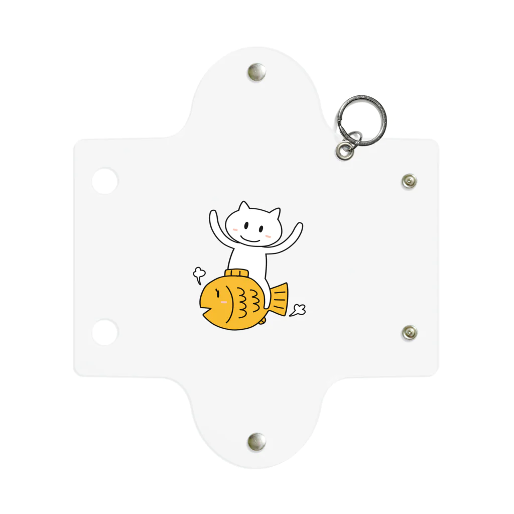 そらグリーンのお店のたいねこくん Mini Clear Multipurpose Case