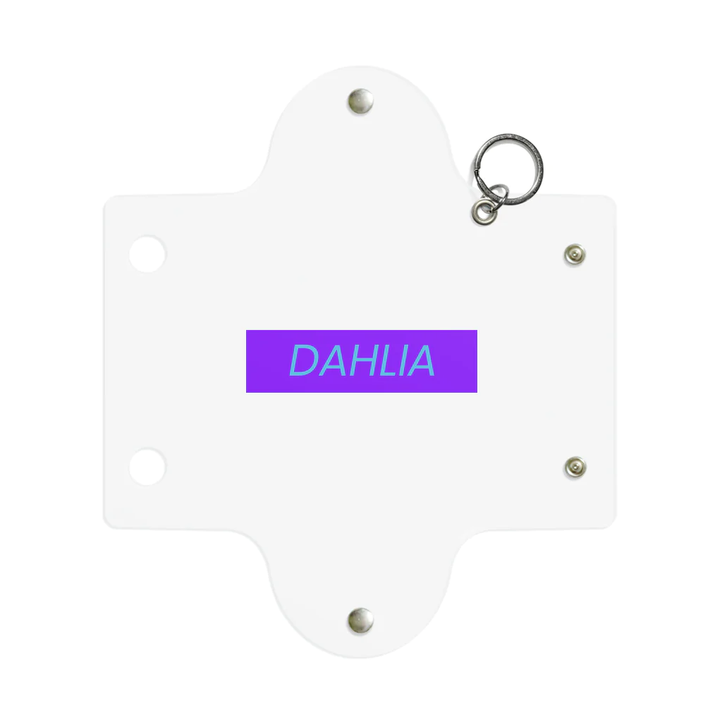 DAHLIAのDAHLIA LOGO PURPUL&BLUE ミニクリアマルチケース