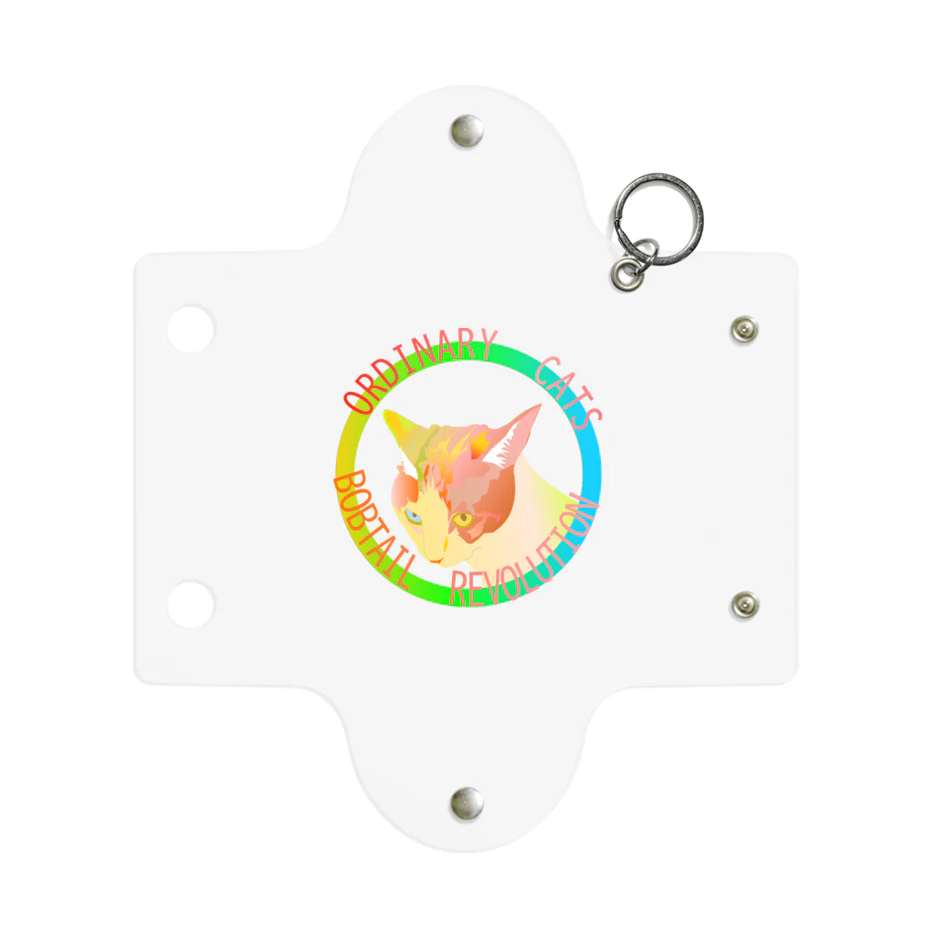 『NG （Niche・Gate）』ニッチゲート-- IN SUZURIのOrdinary Cats04h.t.(春) Mini Clear Multipurpose Case