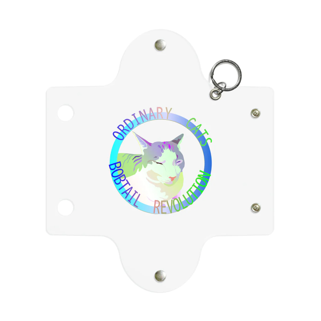 『NG （Niche・Gate）』ニッチゲート-- IN SUZURIのOrdinary Cats05h.t.(冬) Mini Clear Multipurpose Case