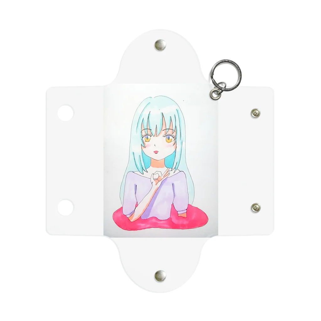 鈴_rin_のOKちゃん Mini Clear Multipurpose Case