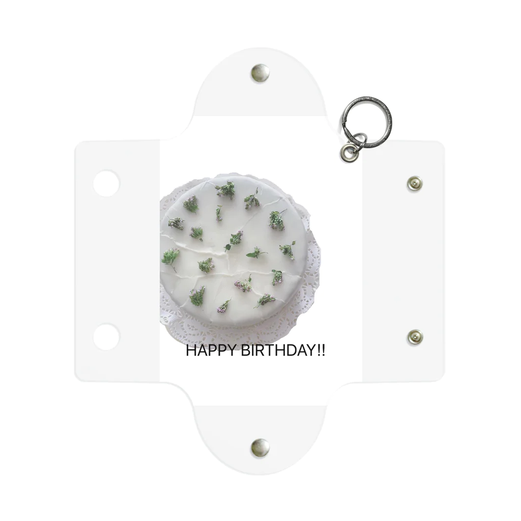 koromo#誕生日のHBDシリーズ2 Mini Clear Multipurpose Case