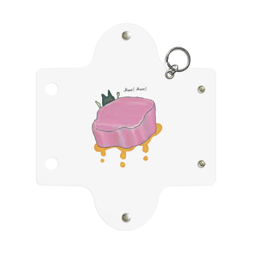 [ DDitBBD. ]のMeat! Meat! Mini Clear Multipurpose Case