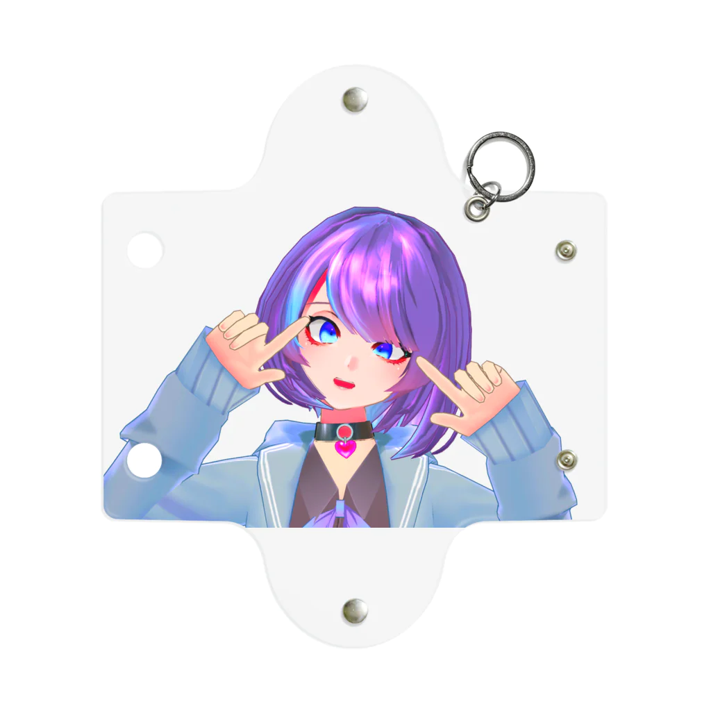 鶴来つゆ💜👾💜のどうにかなりそう！ Mini Clear Multipurpose Case