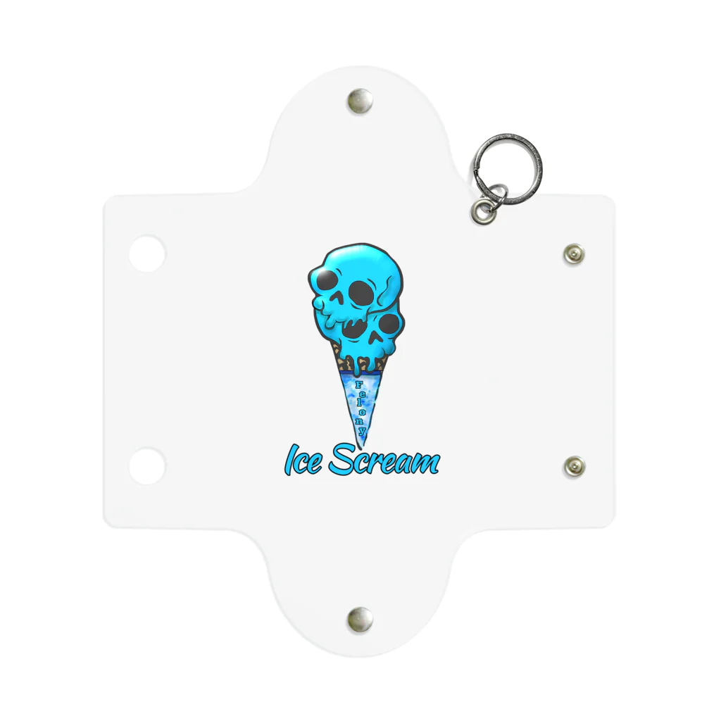 Felony CrimeのIce Scream Mini Clear Multipurpose Case