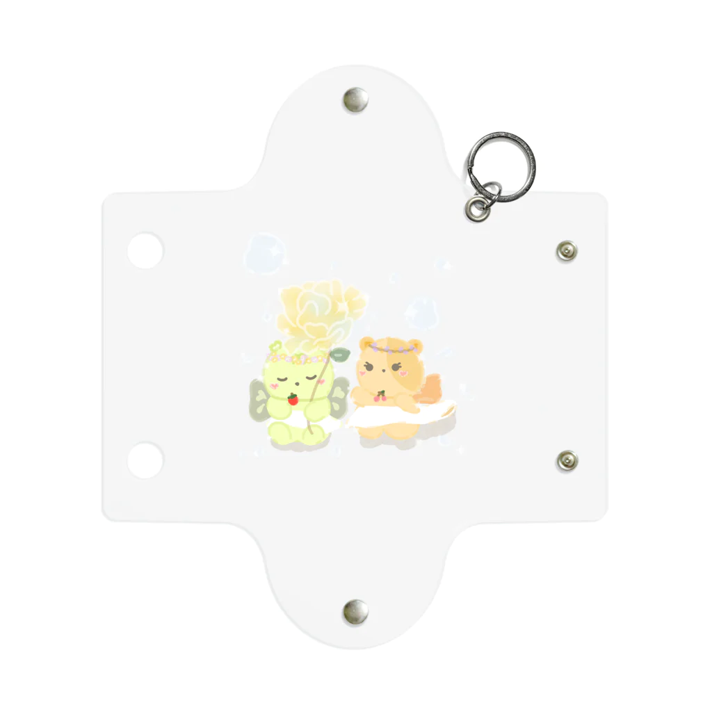 フラフィーグッズの花の妖精🧚🏻‍♀️ Mini Clear Multipurpose Case