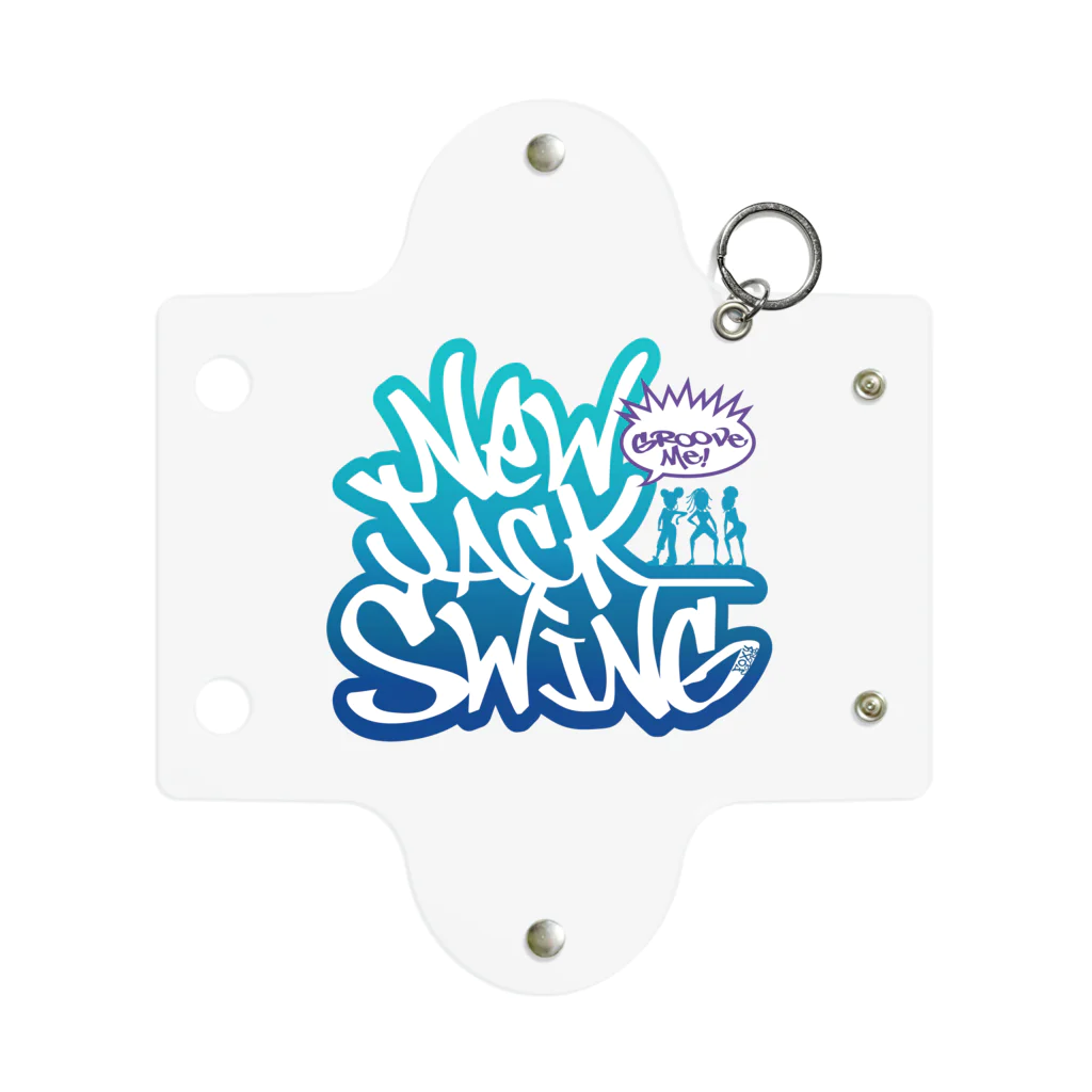 FOXY COLORSのNew Jack Swing blue  Mini Clear Multipurpose Case