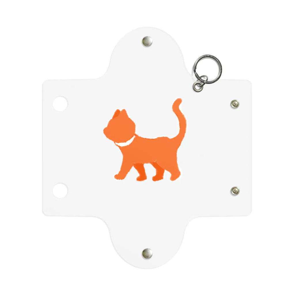 クリームあんみつの猫 Mini Clear Multipurpose Case