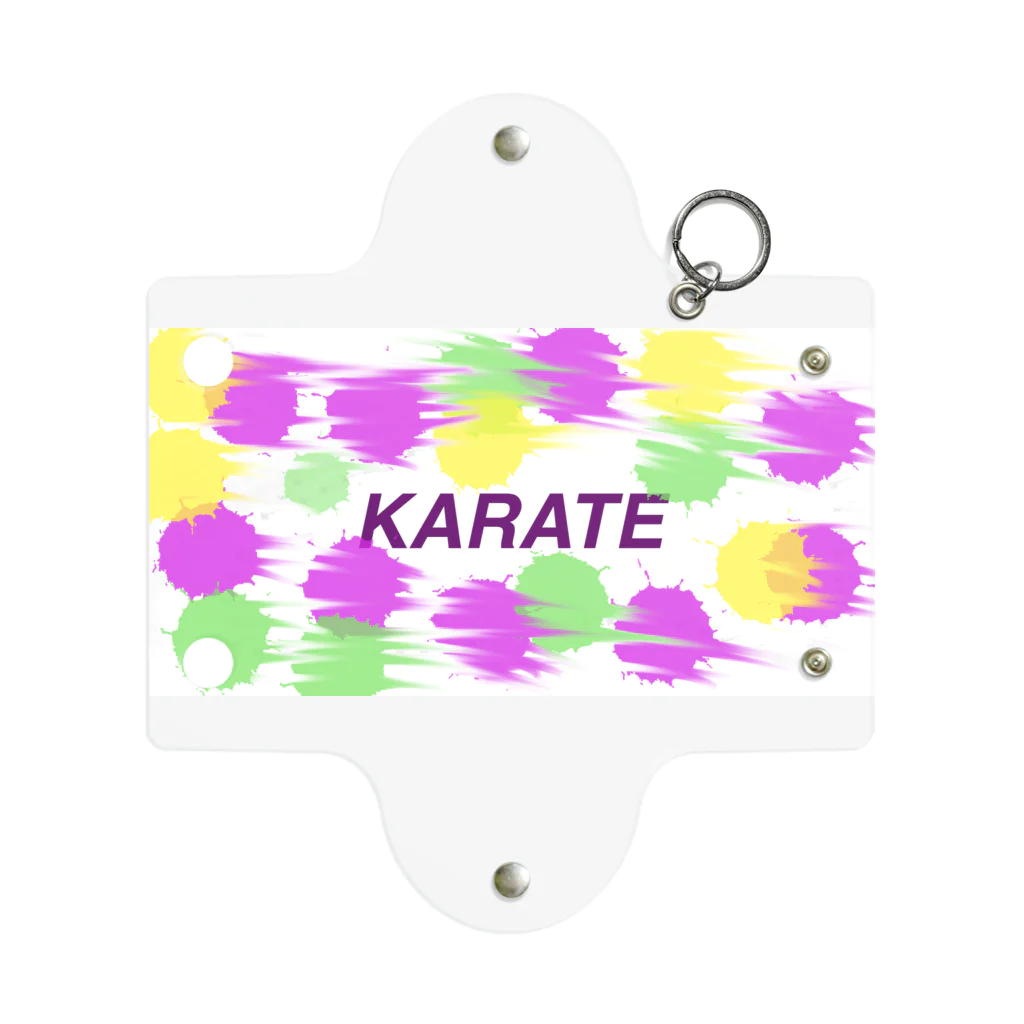 空手好きのチコの空手ドットKARATE Mini Clear Multipurpose Case