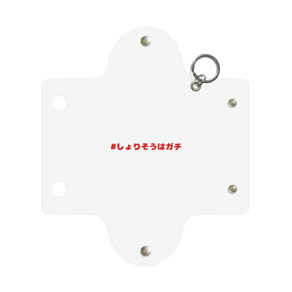ロングコートチワワの#しょりそうはガチ赤 Mini Clear Multipurpose Case
