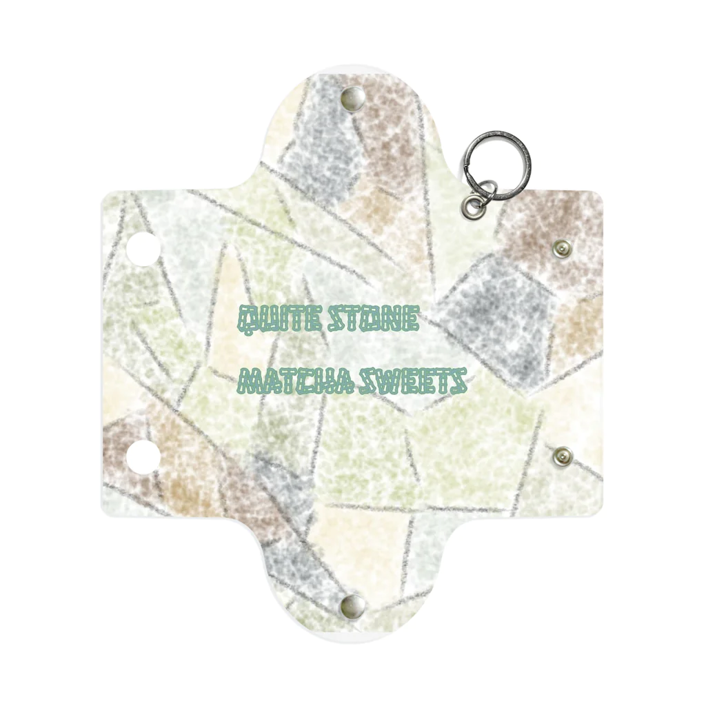 LeafCreateのQuiteStone MatchaSweets Mini Clear Multipurpose Case