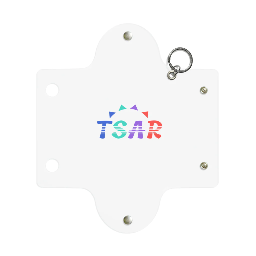 ういの推しグッズを置く場所の【TSAR】カラー文字のみVer. ミニクリアマルチケース