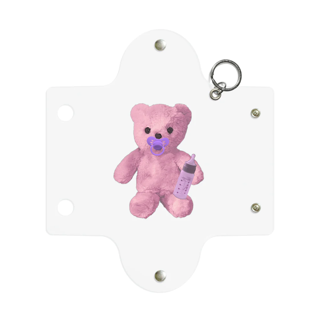 💜Salon de Lucia💜のばぶTeddy Mini Clear Multipurpose Case