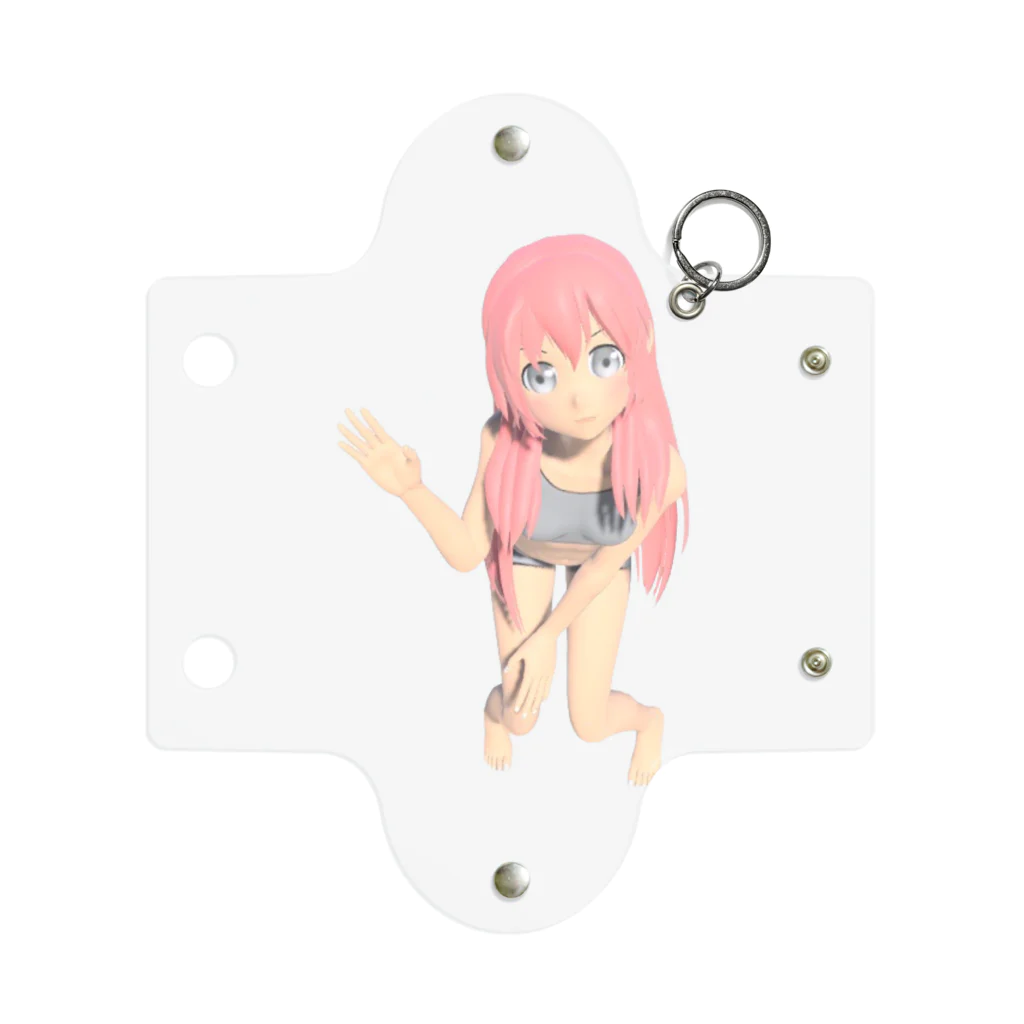 teenage storeのreal kawaii Mini Clear Multipurpose Case