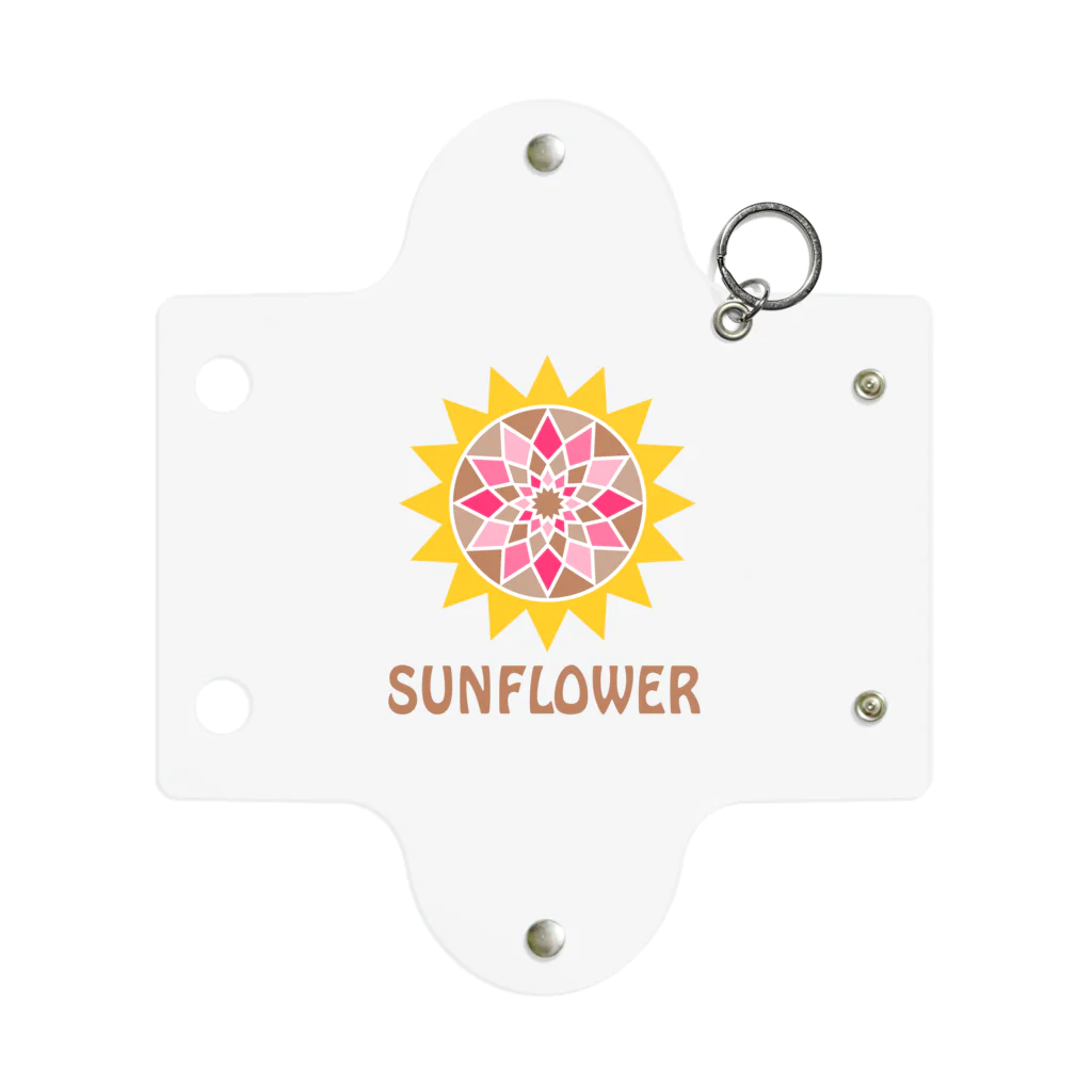 WISSCOLOR【ｳｨｽﾞｶﾗｰ】のSUNFLOWER【ピンク】 Mini Clear Multipurpose Case