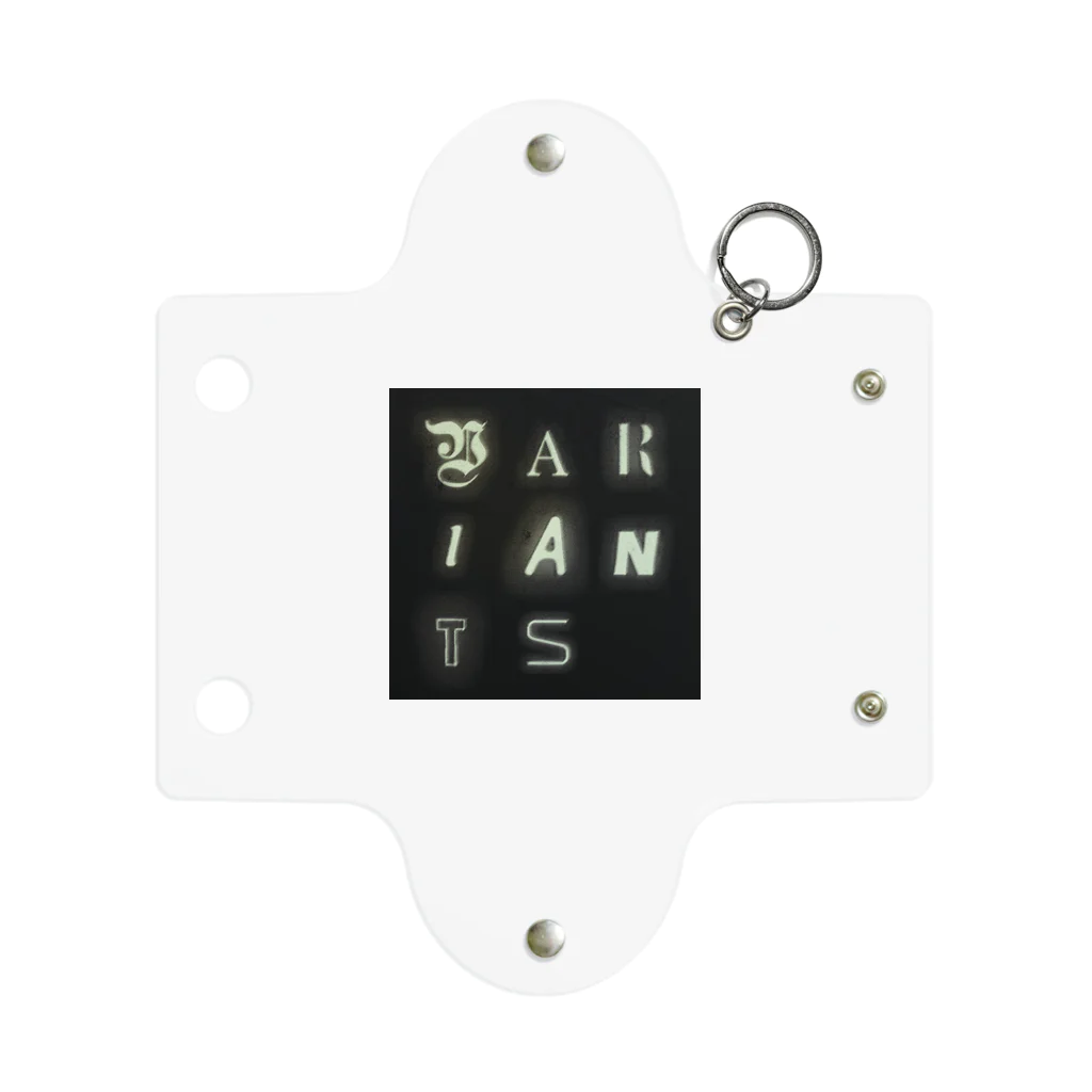 variants shopのvariants LOGO Mini Clear Multipurpose Case