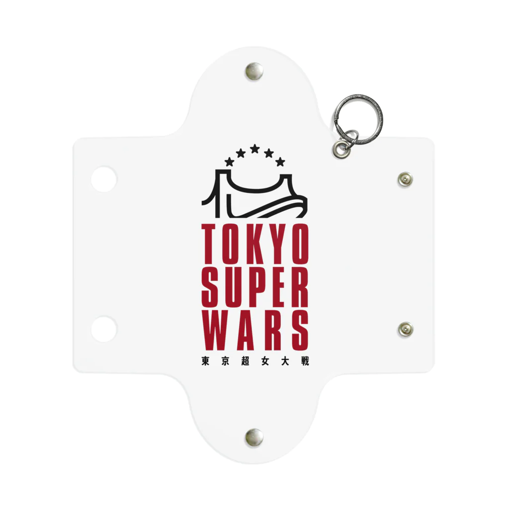 STARDOMのTOKYO SUPER WARS ～東京超女大戦～ ミニマルチクリアケース_ロゴver. ミニクリアマルチケース