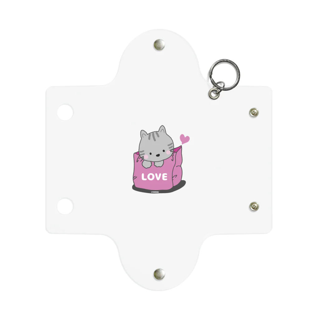 YOKORENAのLOVE♡猫が好き Mini Clear Multipurpose Case