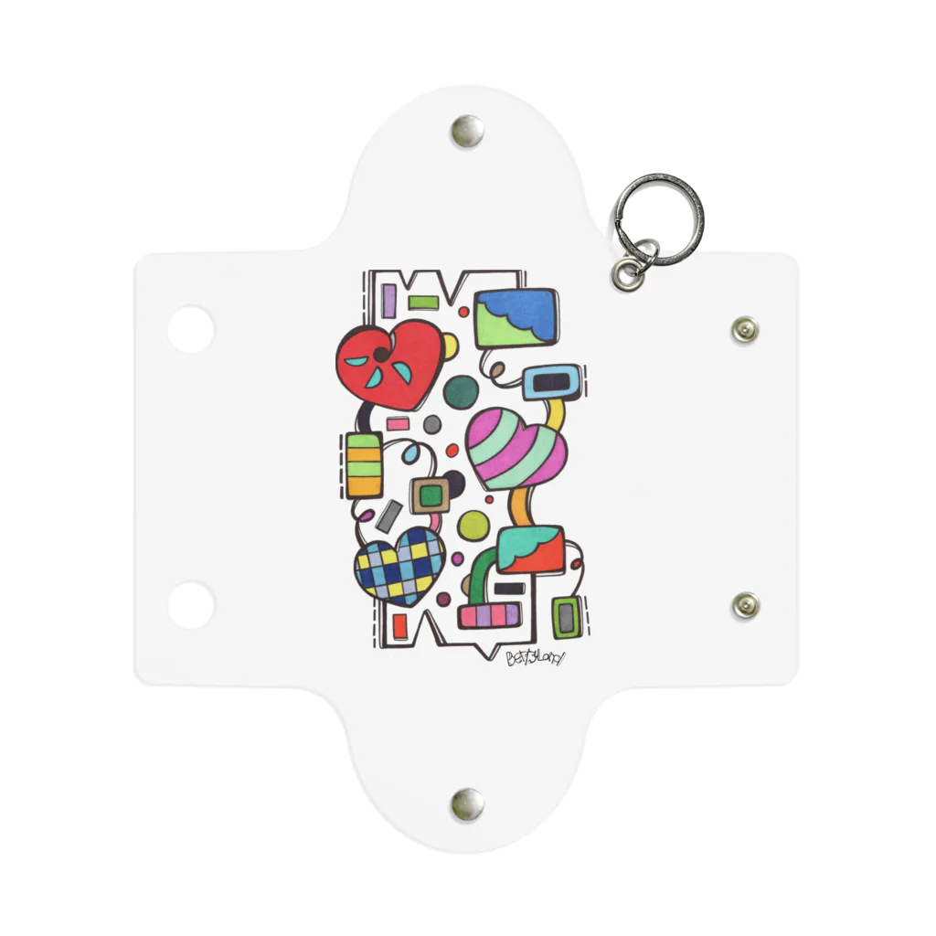 Berry Land storeのLOVE Mini Clear Multipurpose Case