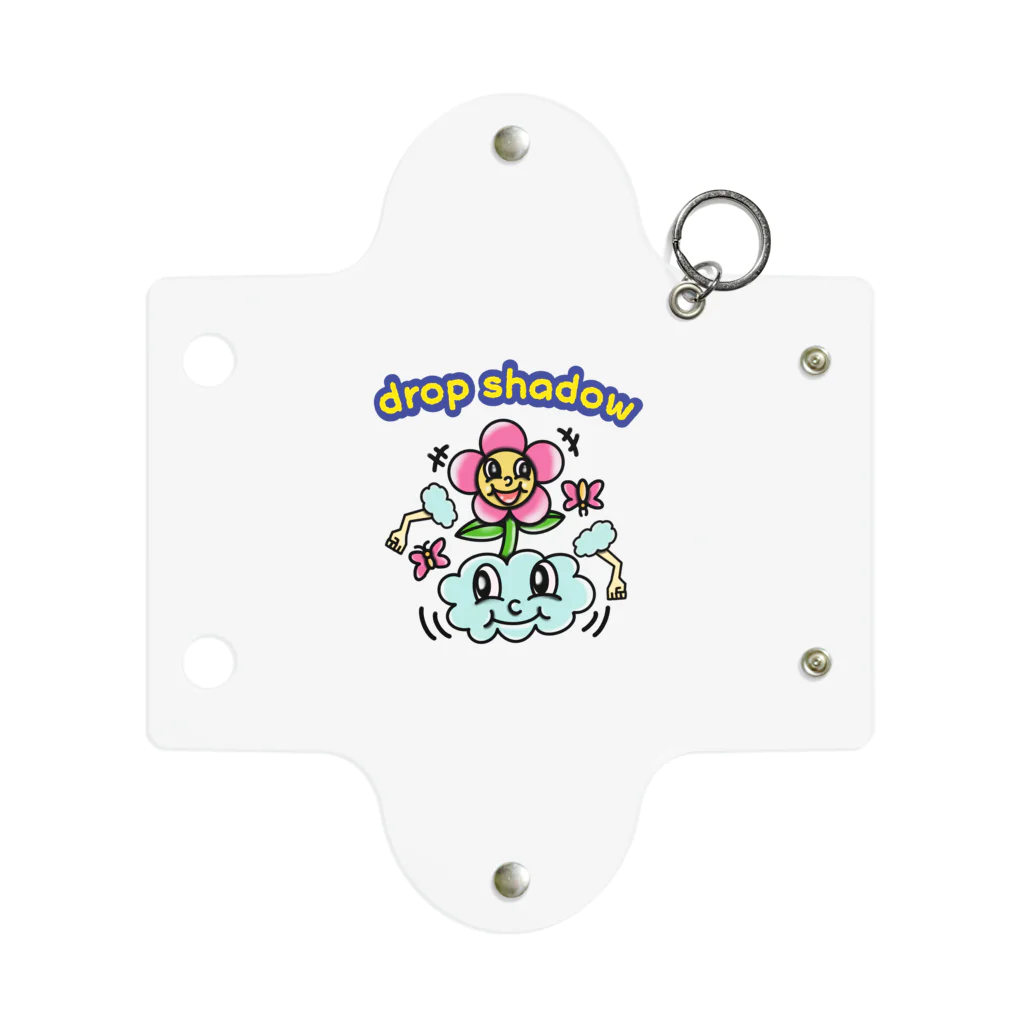 dropshadowのfancy flower Mini Clear Multipurpose Case