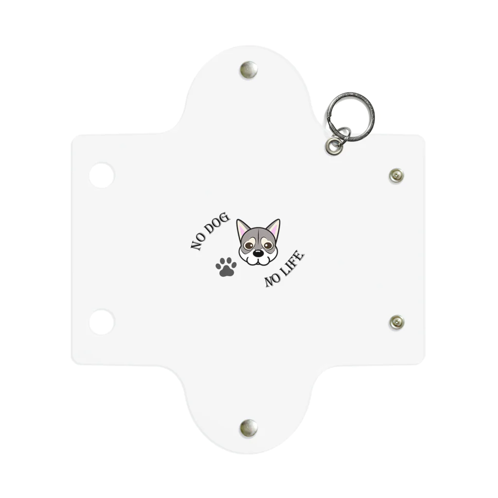 support of smileの看板犬ARC(アルク) Mini Clear Multipurpose Case