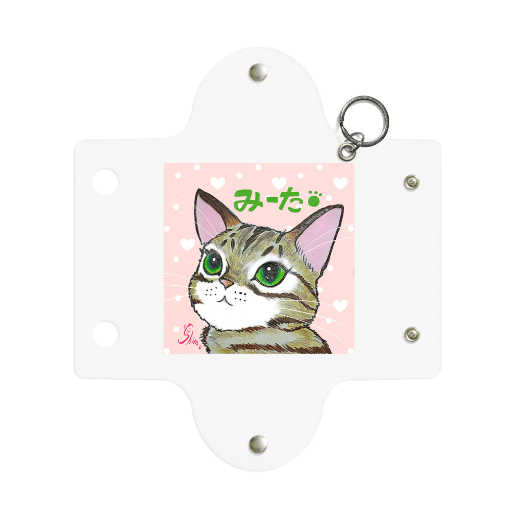 shimaneko megumi（しま猫めぐみ）のみーた Mini Clear Multipurpose Case