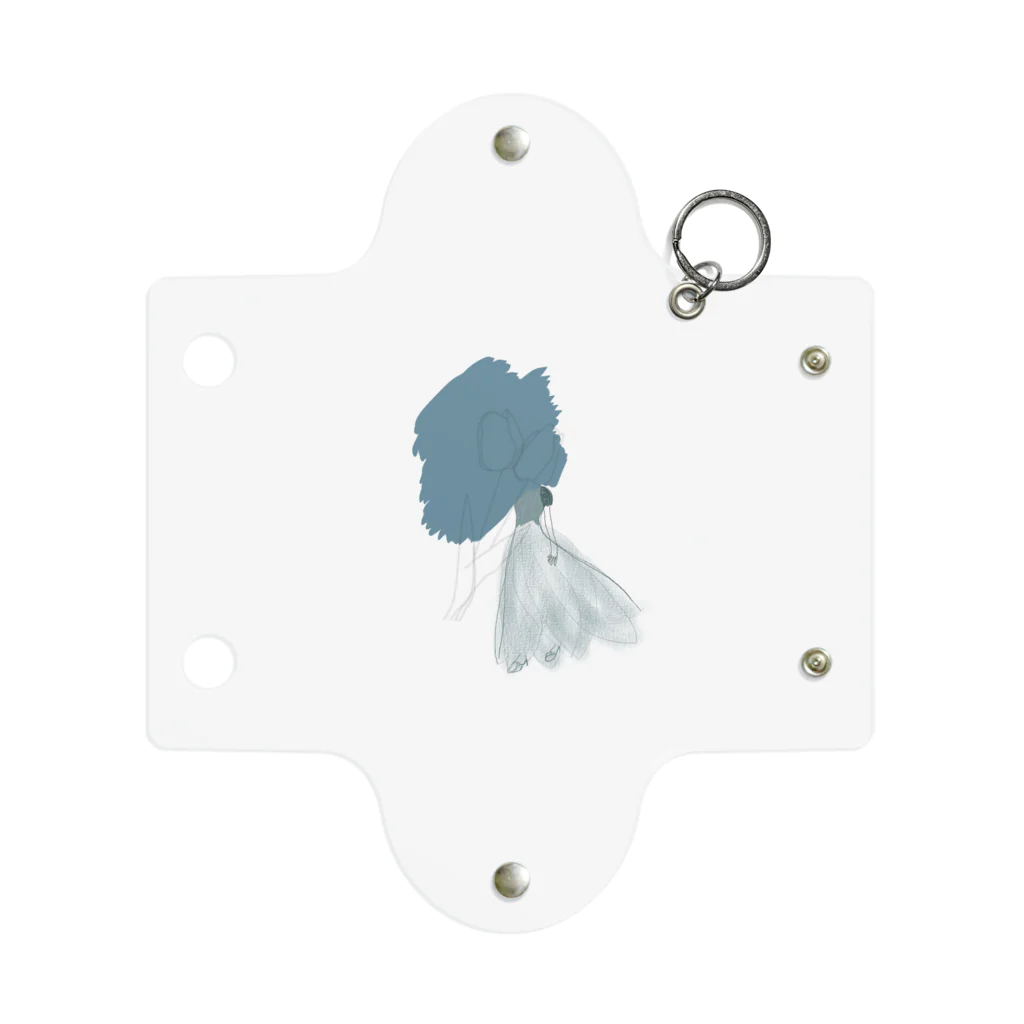 rilybiiのflower dress Art Mini Clear Multipurpose Case