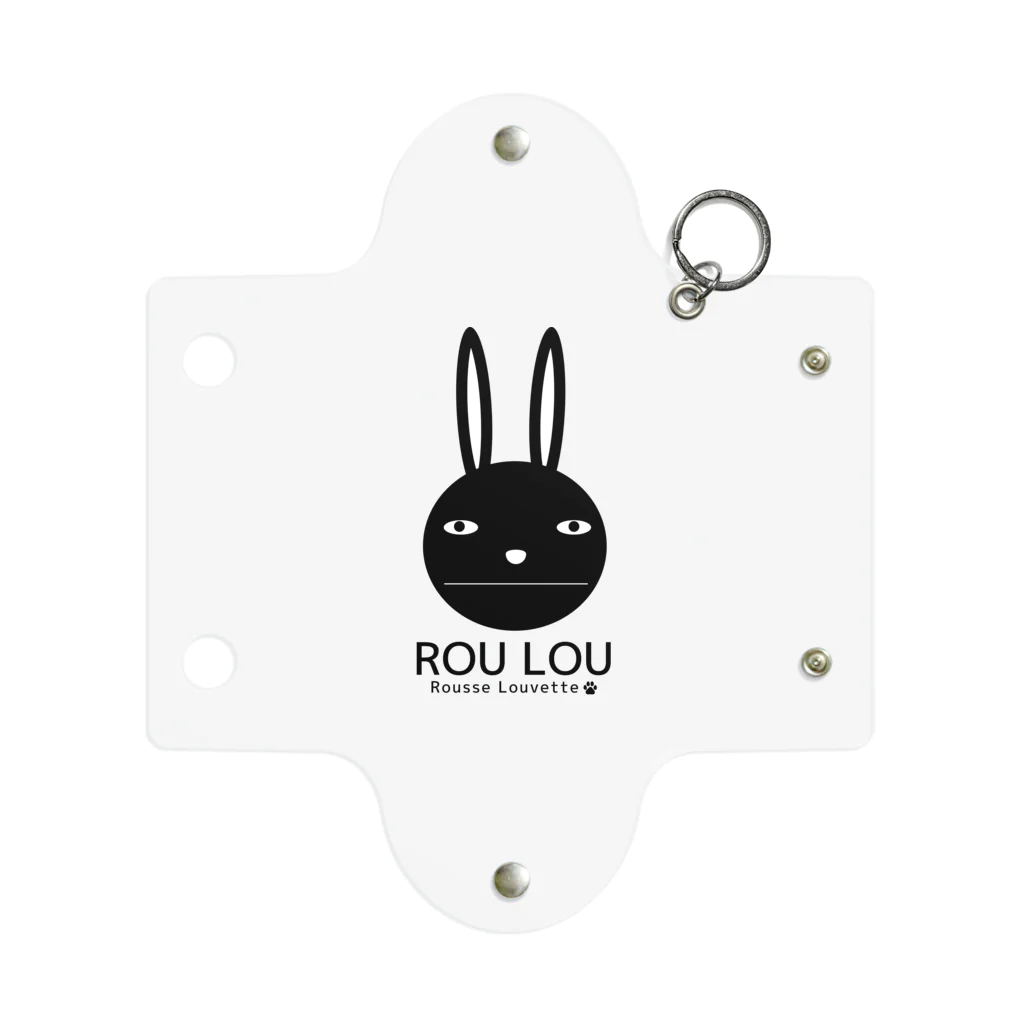 ROU LOU『Rousse Louvette（ルースルーヴェット）』のROU LOU うさぎ宇宙人 ラビテイリアン Mini Clear Multipurpose Case