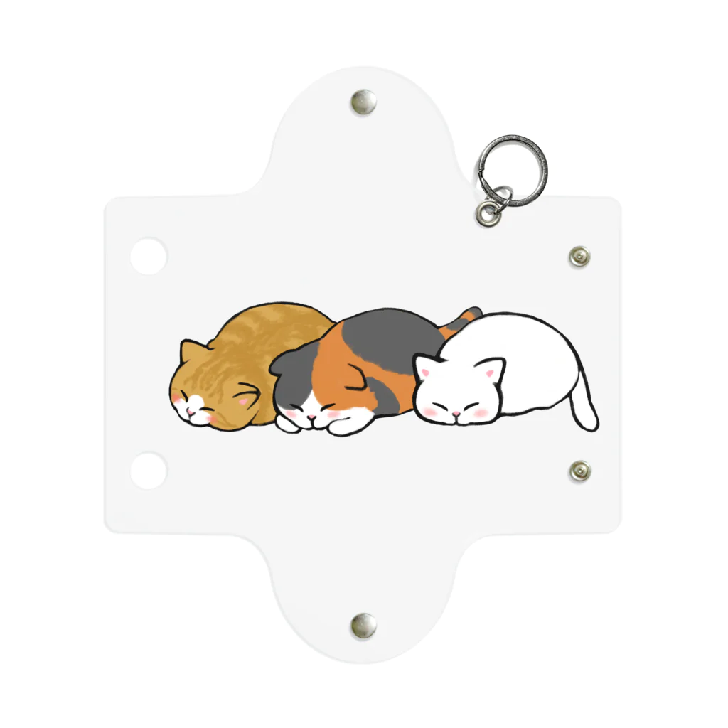 ふわにゃんshopのツチノコ☆キャッツ Mini Clear Multipurpose Case