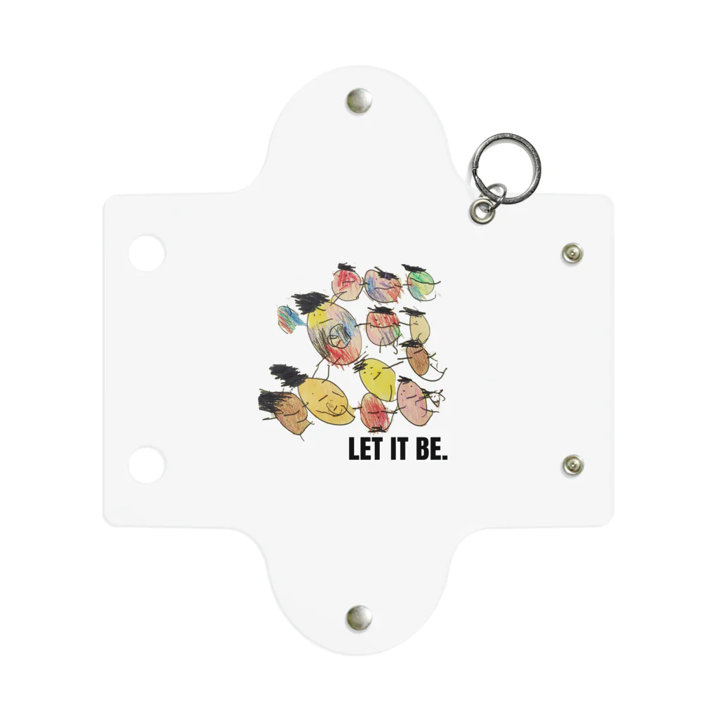 EMMA画伯のLET IT BE. Mini Clear Multipurpose Case