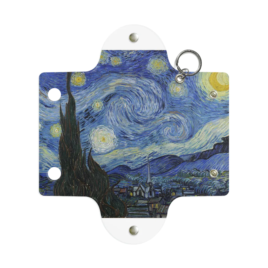 artgalleryのThe Starry Night Mini Clear Multipurpose Case