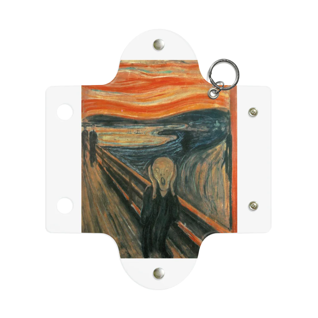 artgalleryのThe Scream Mini Clear Multipurpose Case