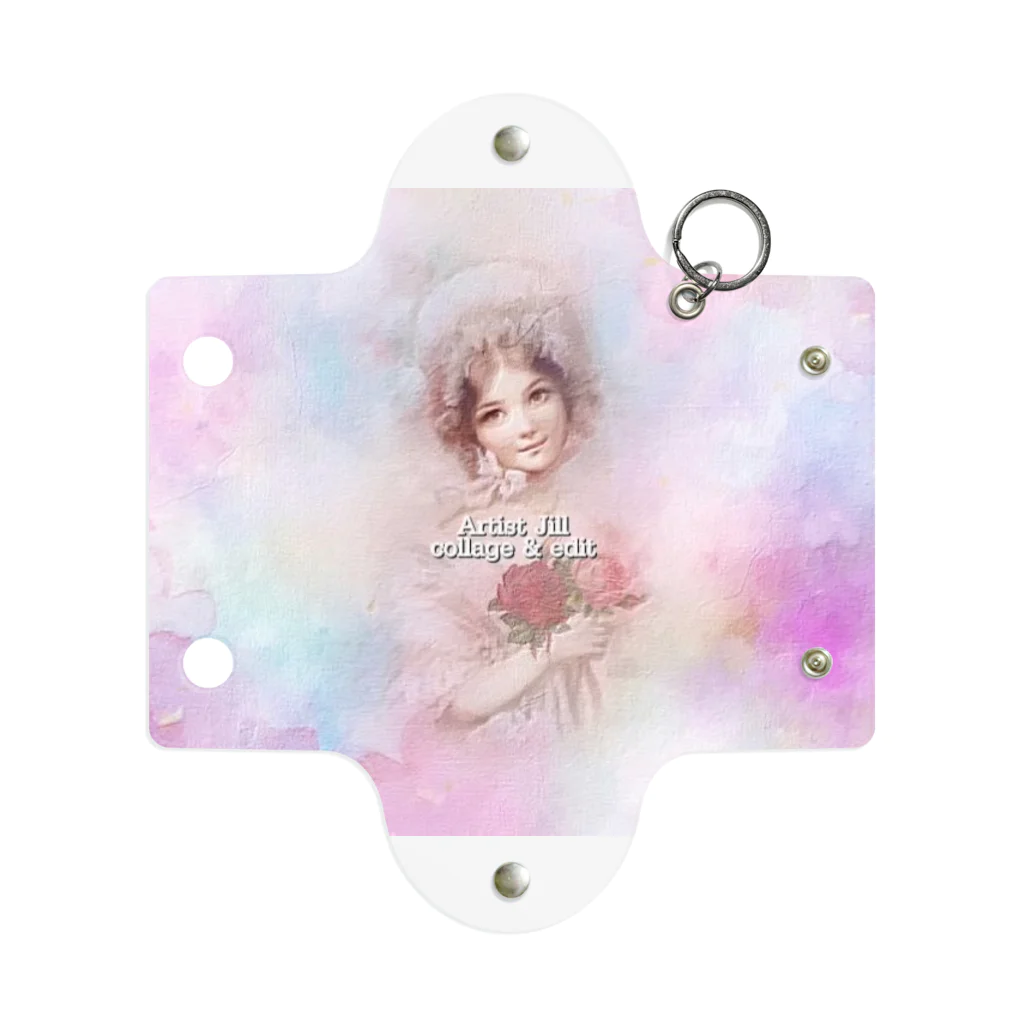 【ホラー専門店】ジルショップのパステル水彩ガール Mini Clear Multipurpose Case