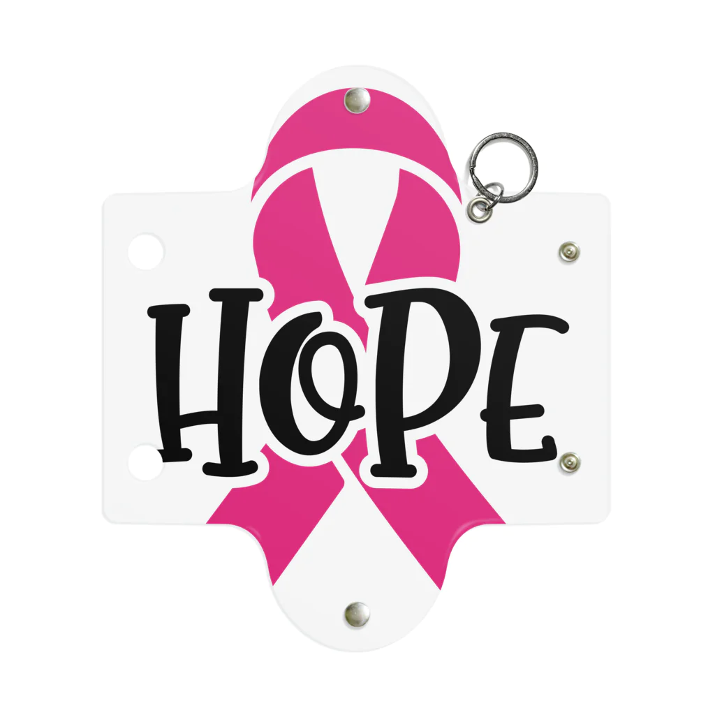 Fred HorstmanのBreast Cancer HOPE  乳がんの希望 Mini Clear Multipurpose Case