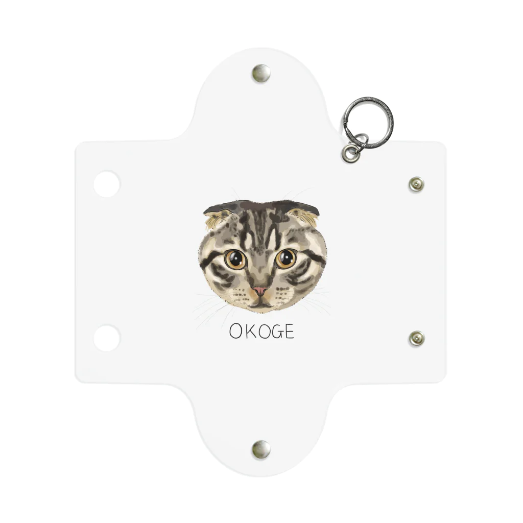 みきぞーん｜保護猫 ミッキー画伯と肉球とおともだちのokoge Mini Clear Multipurpose Case