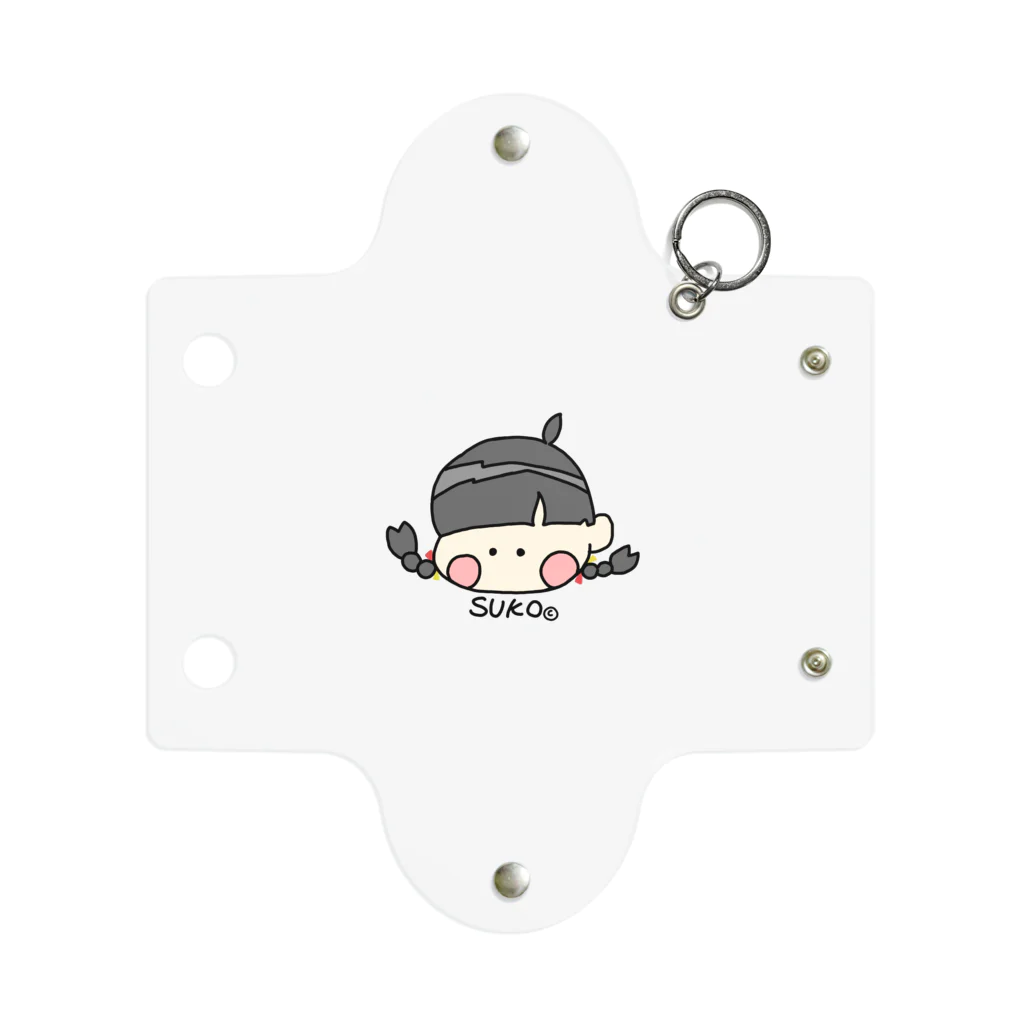 わかちゃんふぁくとりのすこちゃん　女の子Ver Mini Clear Multipurpose Case