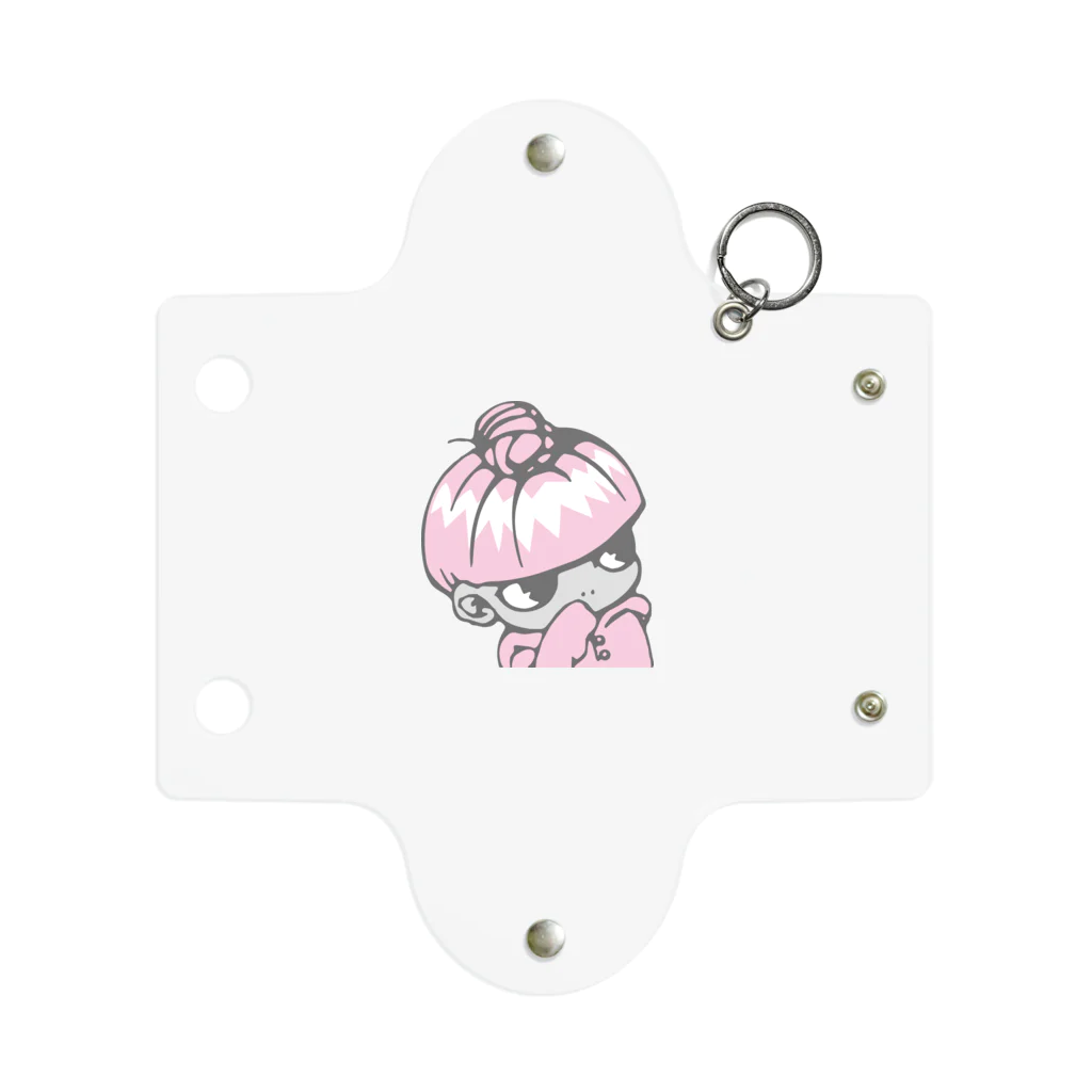 あおちゃん商会のあおちゃん（カラー） Mini Clear Multipurpose Case