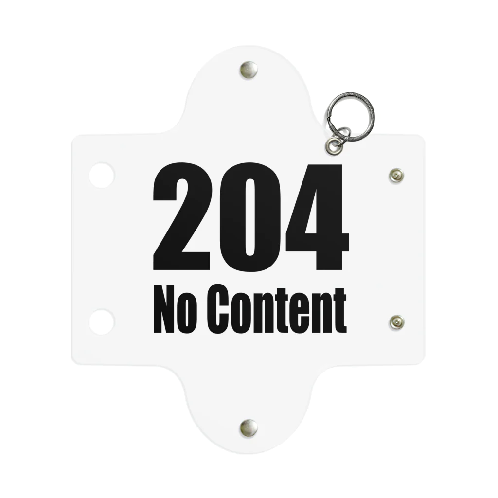 Error Correctionの204 No Content ミニクリアマルチケース